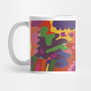 1980s retro pattern Mug